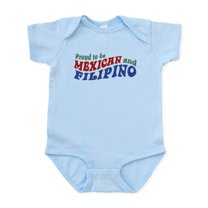 CafePress - Proud To Be Mexican And Filipino Infant Bodysuit - Baby Light Bodysuit, Size Newborn - 24 Months