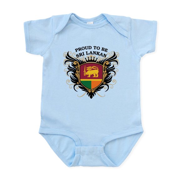 CafePress - Proud To Be Sri Lankan Infant Bodysuit - Baby Light Bodysuit, Size Newborn - 24 Months