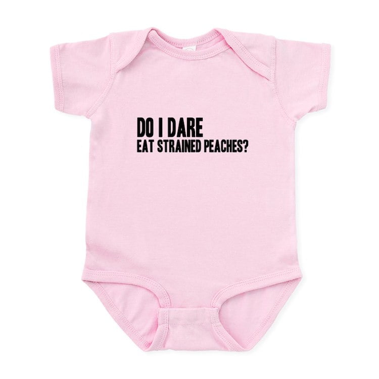 CafePress - Prufrock Onesie - Baby Light Bodysuit, Size Newborn - 24 Months