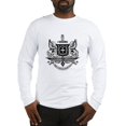 thumbnail image 1 of CafePress - Psi Upsilon Black And White Crest Long Sleeve T Shirt - Unisex Cotton Long Sleeve T-Shirt, 1 of 4