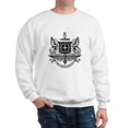 thumbnail image 1 of CafePress - Psi Upsilon Black And White Crest Sweatshirt - Crew Neck Sweatshirt, 1 of 4