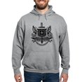 thumbnail image 1 of CafePress - Psi Upsilon Black And White Crest Sweatshirt - Pullover Hoodie, Hooded Sweatshirt, 1 of 4
