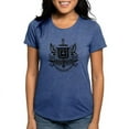 thumbnail image 1 of CafePress - Psi Upsilon Black And White Crest T Shirt - Womens Tri-blend T-Shirt, 1 of 4