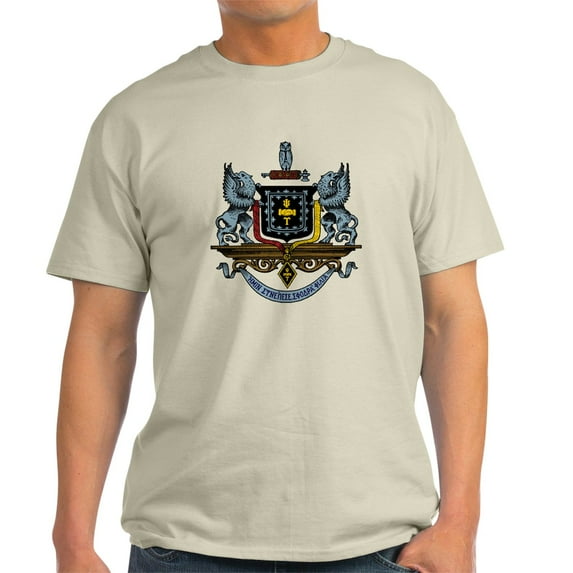 CafePress - Psi Upsilon Colored Crest T Shirt - Men's Classic Graphic T-Shirt