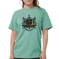 thumbnail image 1 of CafePress - Psi Upsilon Colored Crest T Shirt - Womens Comfort Colors® Shirt, 1 of 4