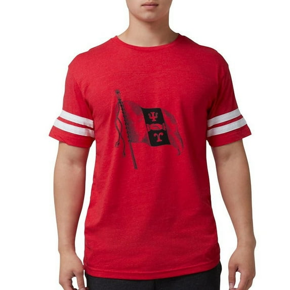 CafePress - Psi Upsilon Flag T Shirt - Mens Football Shirt