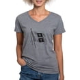 thumbnail image 1 of CafePress - Psi Upsilon Flag T Shirt - Women's V-Neck Dark T-Shirt, 1 of 4