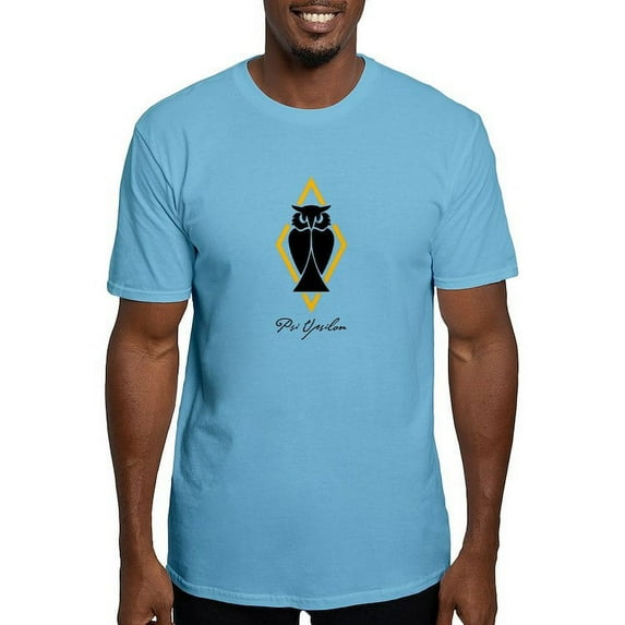CafePress - Psi Upsilon Owl T Shirt - Fitted T-Shirt, Vintage Fit Soft Cotton Tee