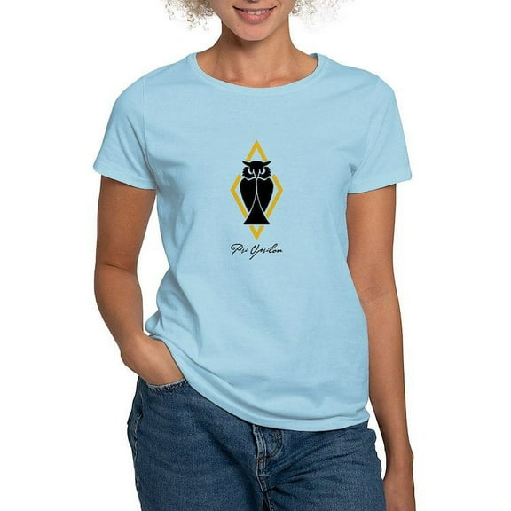 CafePress - Psi Upsilon Owl T Shirt - Women's Classic T-Shirt