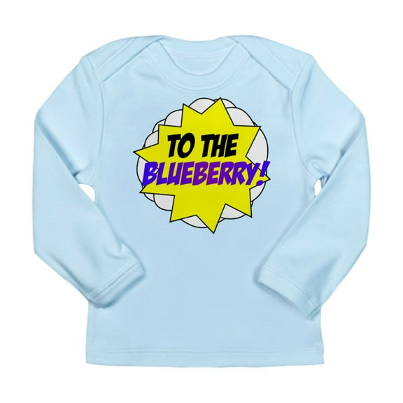 CafePress - Psych, To The Blueberry! Long Sleeve Infant T Shir - Long Sleeve Infant T-Shirt