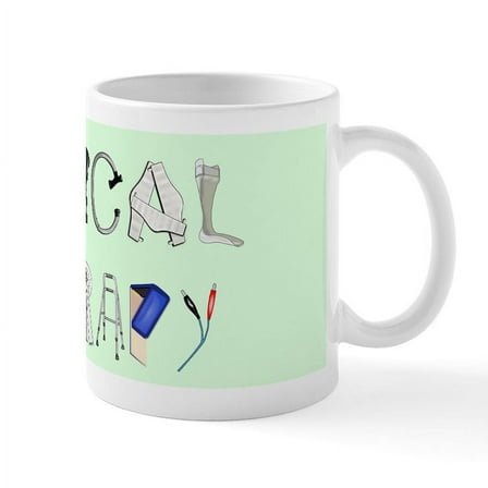 CafePress - Pt Green Rect Mug - 11 oz Ceramic Mug - Novelty Coffee Tea Cup