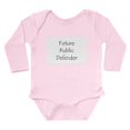 thumbnail image 1 of CafePress - Public Defender Body Suit - Long Sleeve Cotton Baby Bodysuit, 1 of 4
