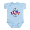 thumbnail image 1 of CafePress - Puerto Rican American Infant Bodysuit - Baby Light Bodysuit, Size Newborn - 24 Months, 1 of 4