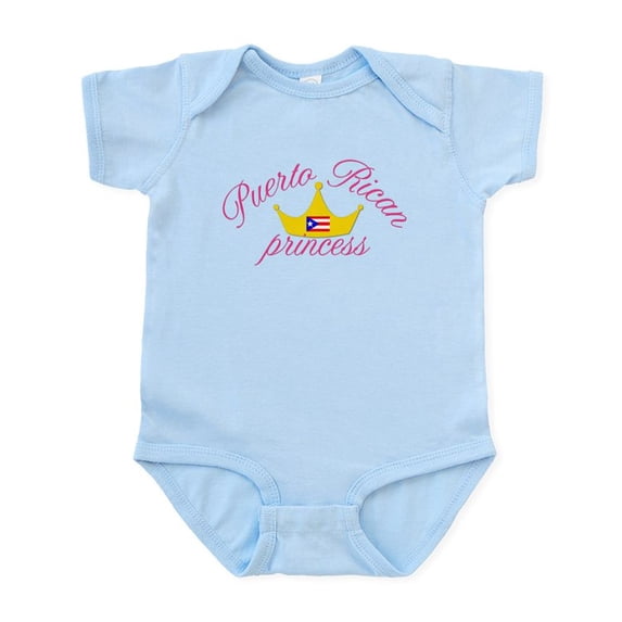 CafePress - Puerto Rican Princess Infant Bodysuit - Baby Light Bodysuit, Size Newborn - 24 Months