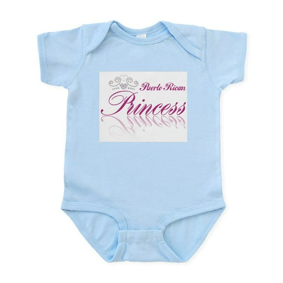 CafePress - Puerto Rican Princess Infant Bodysuit - Baby Light Bodysuit, Size Newborn - 24 Months