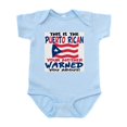 thumbnail image 1 of CafePress - Puerto Rican Warned You About Infant Bodysuit - Baby Light Bodysuit, Size Newborn - 24 Months, 1 of 4