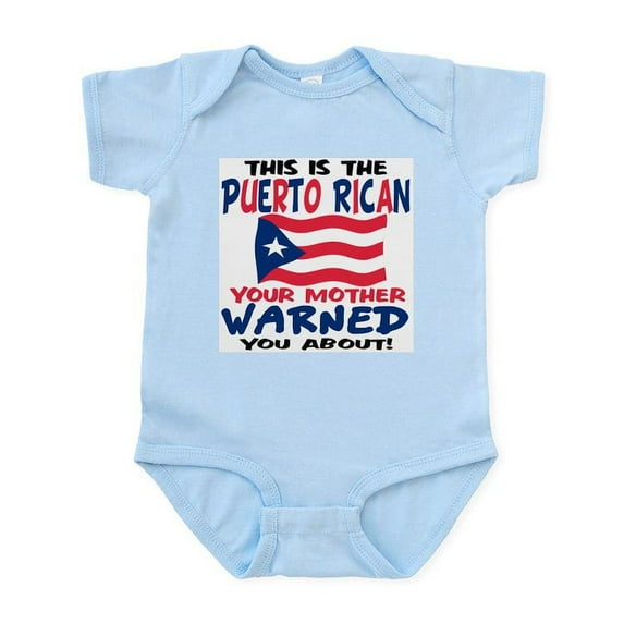 CafePress - Puerto Rican Warned You About Infant Bodysuit - Baby Light Bodysuit, Size Newborn - 24 Months