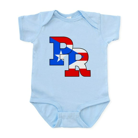 CafePress - Puerto Rico Body Suit - Baby Light Bodysuit, Size Newborn - 24 Months