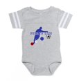 thumbnail image 1 of CafePress - Puerto Rico Soccer - Cute Infant Baby Football Bodysuit, 1 of 3