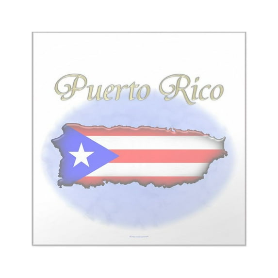 CafePress - Puerto Rico Sticker - Square Sticker 3" x 3"