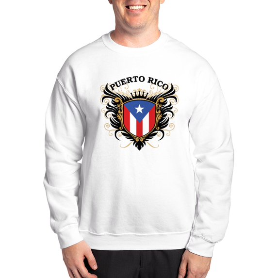 CafePress - Puerto Rico Sweatshirt - Crew Neck Sweatshirt
