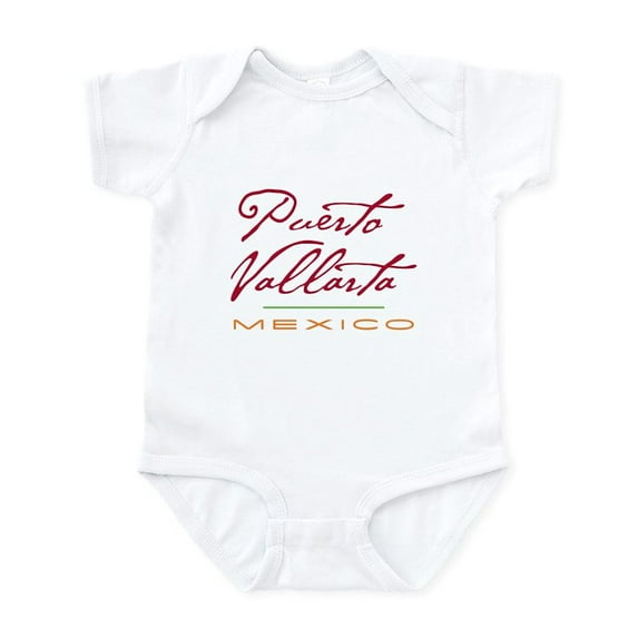 CafePress - Puerto Vallarta Infant Bodysuit - Baby Light Bodysuit, Size Newborn - 24 Months