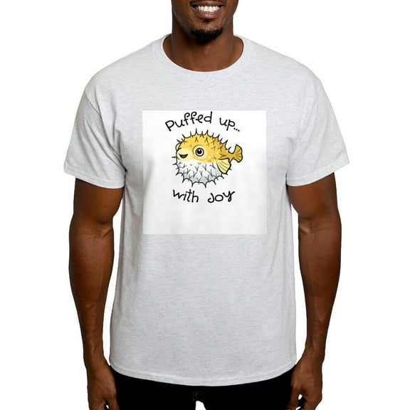 CafePress - Puffer Fish T Shirt - Men's Classic Graphic T-Shirt