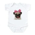 thumbnail image 1 of CafePress - Pug Body Suit - Baby Light Bodysuit, Size Newborn - 24 Months, 1 of 4