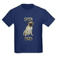 thumbnail image 1 of CafePress - Pug Dad T Shirt - Dark T-Shirt Kids XS-XL, 1 of 4