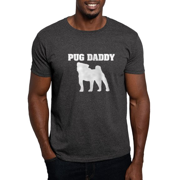 CafePress - Pug Daddy Dark T Shirt - Men's Classic Graphic Cotton T-Shirt