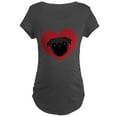 thumbnail image 1 of CafePress - Pug Love Maternity Dark T Shirt - Maternity Dark T-Shirt, 1 of 3