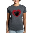 thumbnail image 1 of CafePress - Pug Love Women's Classic T Shirt - Women's Traditional Fit Dark T-Shirt, 1 of 4