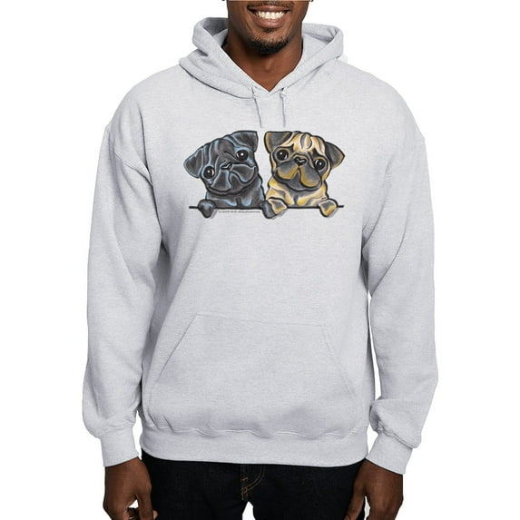 CafePress - Pug Pals Hoodie (Dark) - Pullover Hoodie, Hooded Sweatshirt