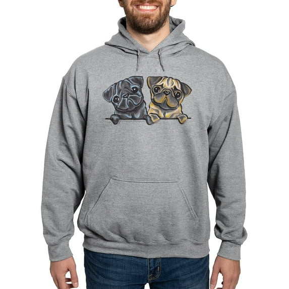 CafePress - Pug Pals Hoodie (Dark) - Pullover Hoodie, Hooded Sweatshirt