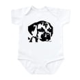 thumbnail image 1 of CafePress - Puggle Black & White Infant Bodysuit - Baby Light Bodysuit, Size Newborn - 24 Months, 1 of 4