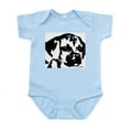 thumbnail image 1 of CafePress - Puggle Black & White Infant Bodysuit - Baby Light Bodysuit, Size Newborn - 24 Months, 1 of 4