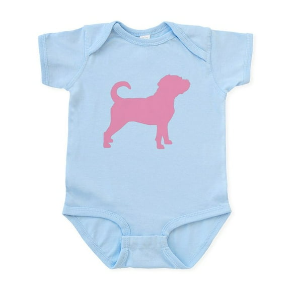 CafePress - Puggle Dog Infant Bodysuit - Baby Light Bodysuit, Size Newborn - 24 Months