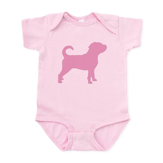 CafePress - Puggle Dog Infant Bodysuit - Baby Light Bodysuit, Size Newborn - 24 Months