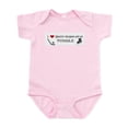 thumbnail image 1 of CafePress - Puggle Infant Bodysuit - Baby Light Bodysuit, Size Newborn - 24 Months, 1 of 4