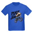 thumbnail image 1 of CafePress - Pugs Can Jump Kids T Shirt - Dark T-Shirt Kids XS-XL, 1 of 4