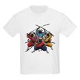 thumbnail image 1 of CafePress - Pugs Ninja T Shirt Kids T Shirt - Light Classic Kids Graphic, Short Sleeve T-Shirt, Sizes XS-XL, 1 of 4