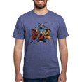 thumbnail image 1 of CafePress - Pugs Ninja T Shirt Men's Deluxe T Shirt - Mens Tri-blend T-Shirt, 1 of 4