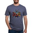 thumbnail image 1 of CafePress - Pugs Ninja T Shirt Men's Deluxe T Shirt - Mens Tri-blend T-Shirt, 1 of 4