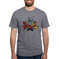 thumbnail image 1 of CafePress - Pugs Ninja T Shirt Men's Deluxe T Shirt - Mens Tri-blend T-Shirt, 1 of 4