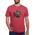 thumbnail image 1 of CafePress - Pugs Ninja T Shirt Men's Deluxe T Shirt - Mens Tri-blend T-Shirt, 1 of 4