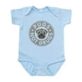 thumbnail image 1 of CafePress - Pugs Not Drugs Infant Bodysuit - Baby Light Bodysuit, Size Newborn - 24 Months, 1 of 4