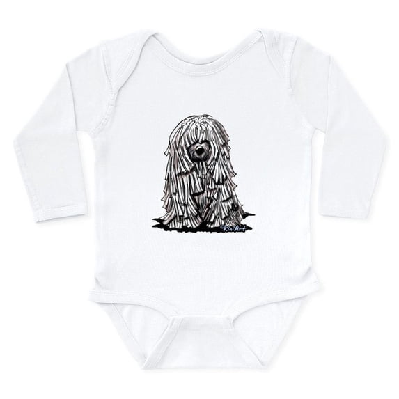 CafePress - Puli Dog Long Sleeve Infant Bodysuit - Long Sleeve Cotton Baby Bodysuit