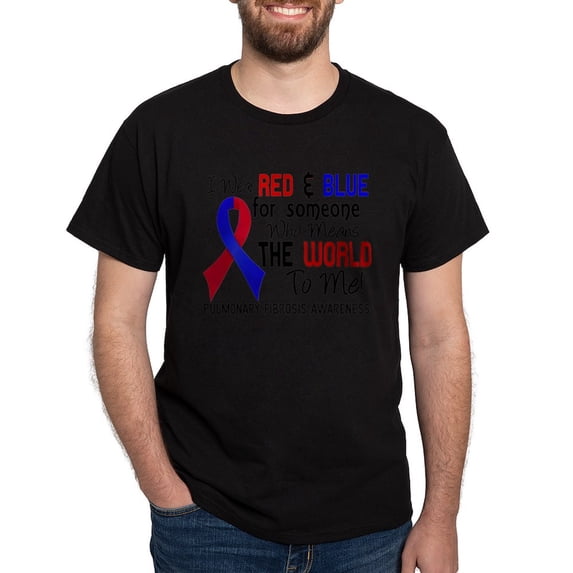 CafePress - Pulmonary Fibrosis Meansworldtome2 Light T Shirt - Men's Classic Graphic Cotton T-Shirt