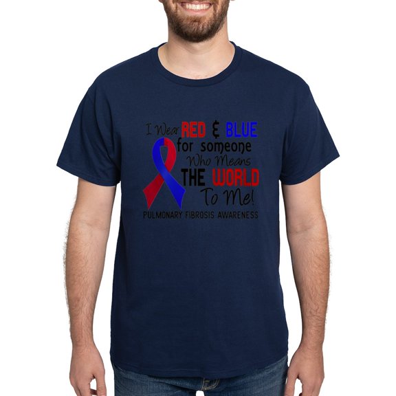 CafePress - Pulmonary Fibrosis Meansworldtome2 Light T Shirt - Men's Classic Graphic Cotton T-Shirt