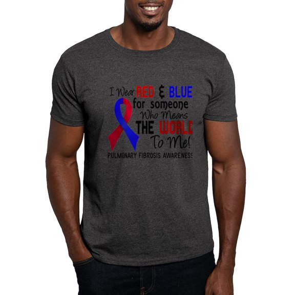CafePress - Pulmonary Fibrosis Meansworldtome2 Light T Shirt - Men's Classic Graphic Cotton T-Shirt